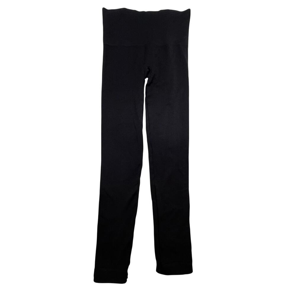 SPANX Look At Me Now Leggings Women’s Sm Black High Rise Compression Full Length